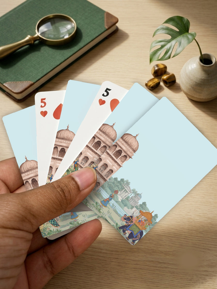 Palace by the Lake Playing Cards (Tamil) | PaperKaite