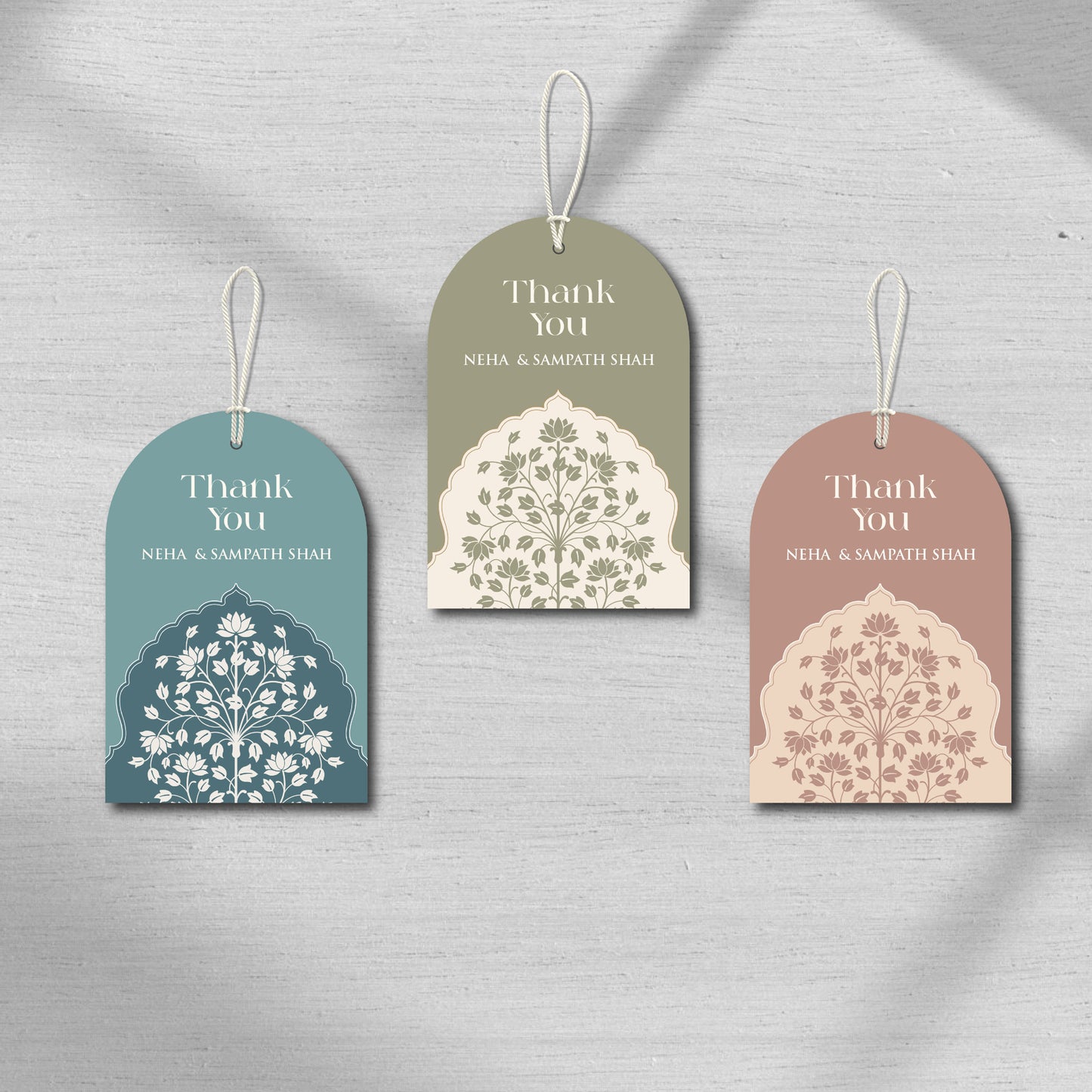 Regal Arches – Customised Ethnic Motif Gift Tags