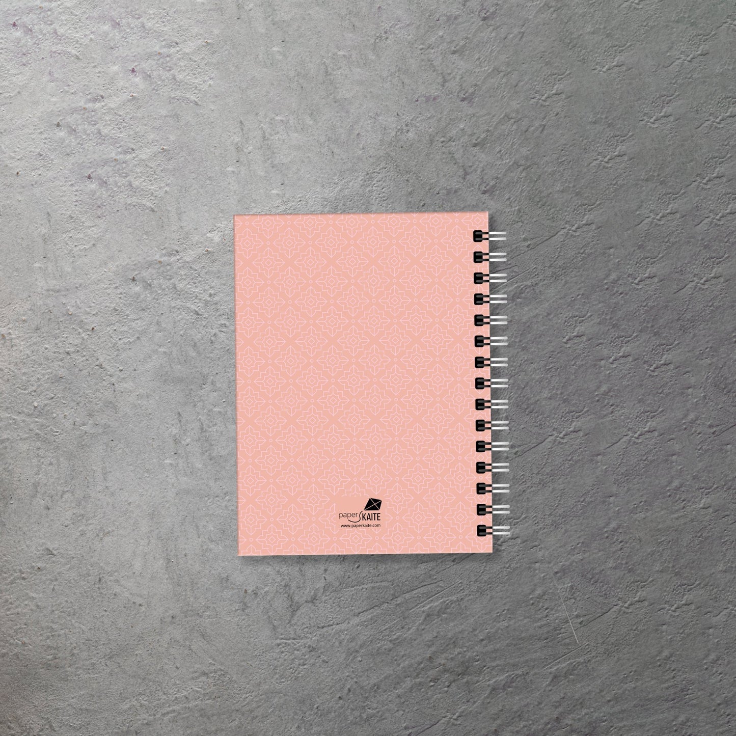 Gulabi Mehal Hardbound Spiral Journal - PaperKaite