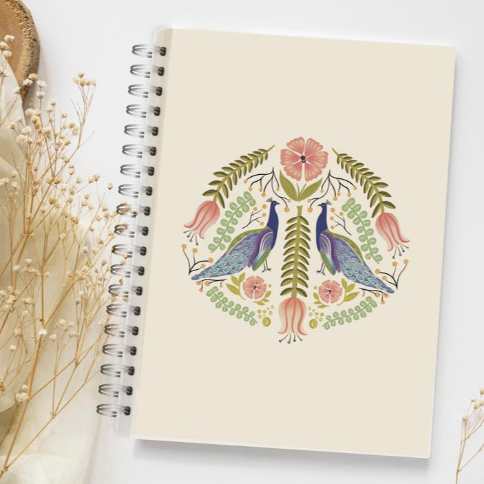 Mayura Hardbound Spiral Journal - PaperKaite