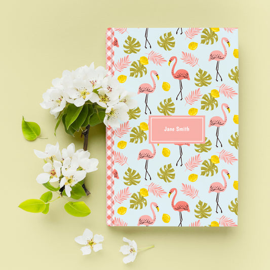 Flamingo Summer Customized Journal