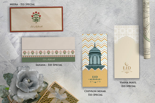 Eid Special -  Envelope Set - Ethnic Designs Assorted