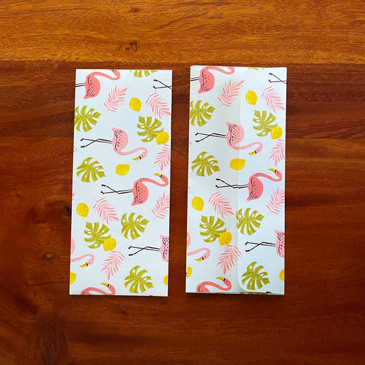 Flamingo Summer Envelope Set