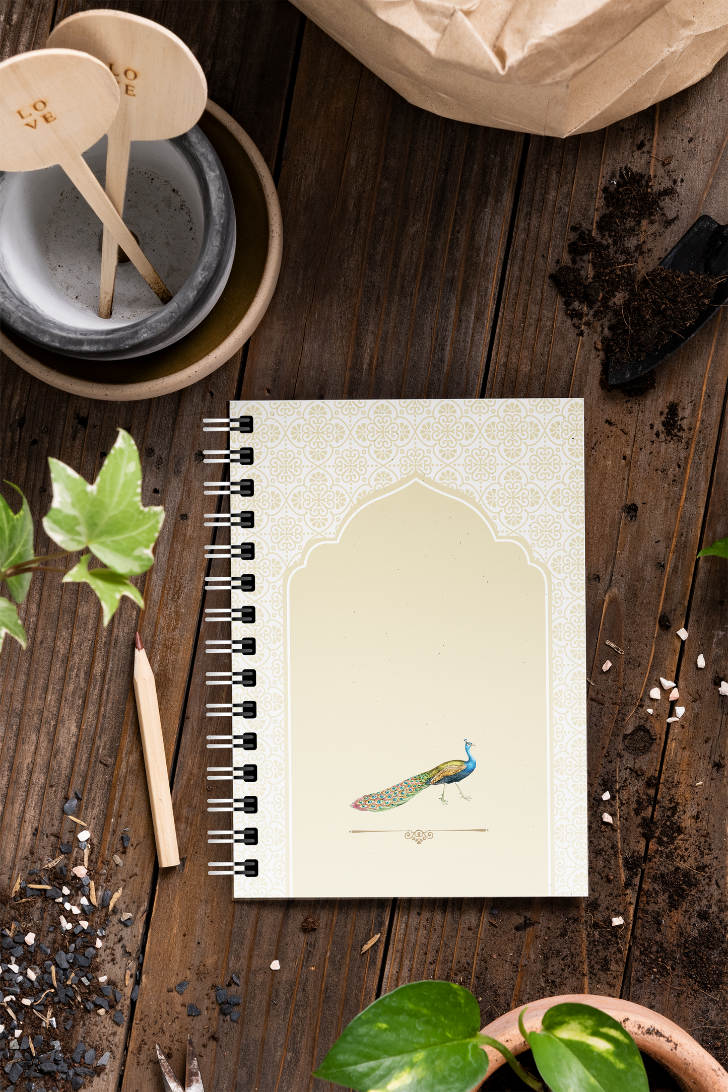 Vanna Mayil Hardbound Spiral Journal