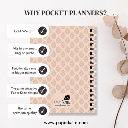 2026 Planner - A5 Size Light Weight Soft Case Weekly Planner (Jarokha)