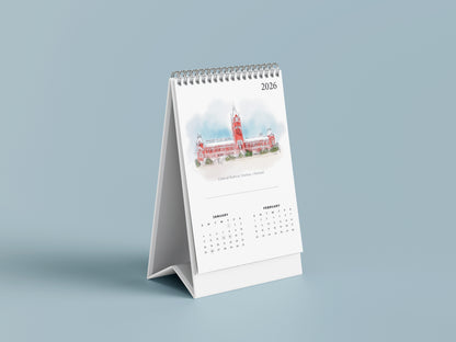 2026 Table Top Calendar - Madras Series