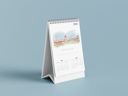 2026 Table Top Calendar - Madras Series
