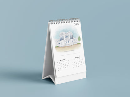 2026 Table Top Calendar - Madras Series