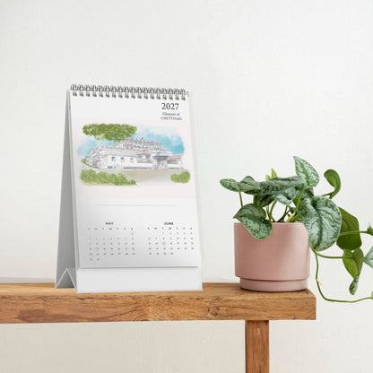2027 Table Top Calendar - Glimpses of Chettinad