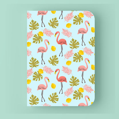 SUGAR AND EVERYTHING NICE- Blank  Notebooks | Pack of 4 | A5 Size | 100 GSM Natural Shade Paper | 60 Pages | Opens Flat Lay | Vibrant Designer Prints | Gifting for women and girls