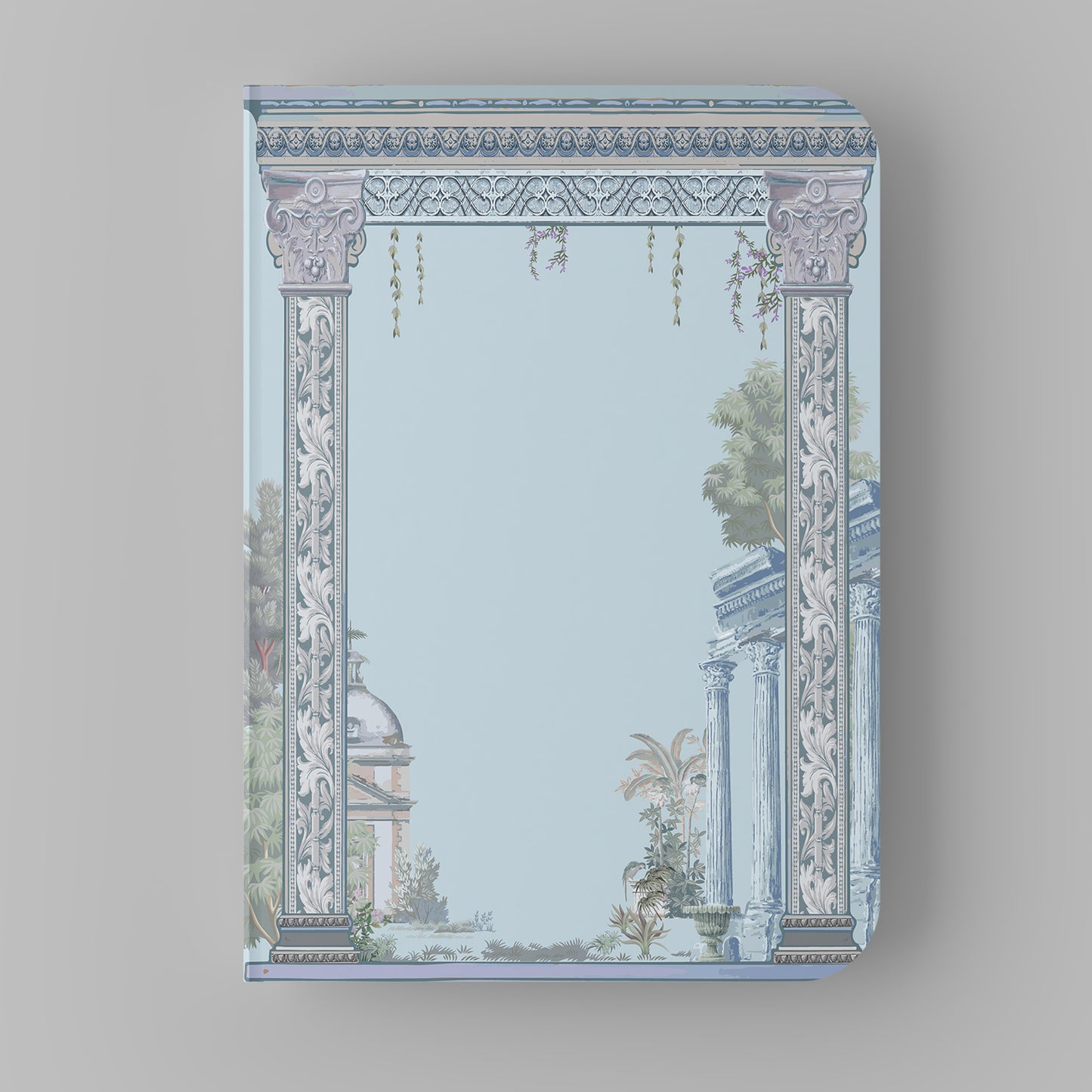 ETHNIC INDIAN PRINTS - Blank Notebooks | Pack of 4 | A5 Size | 100 GSM Natural Shade Paper | 60 Pages | Opens Flat Lay | Vibrant Designer Prints | Traditional patterns with mughal arches