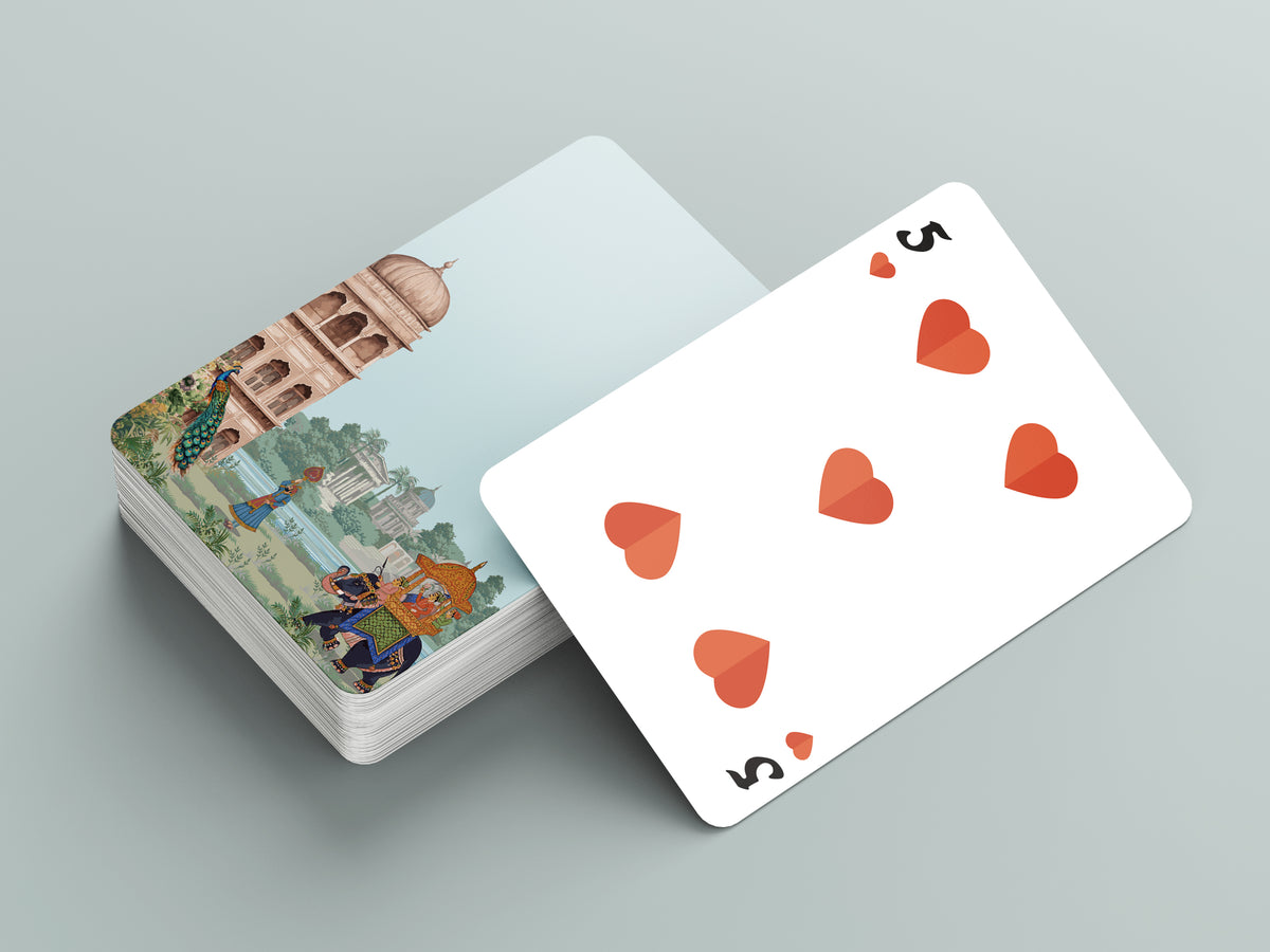 Palace by the Lake Playing Cards (Tamil) | PaperKaite