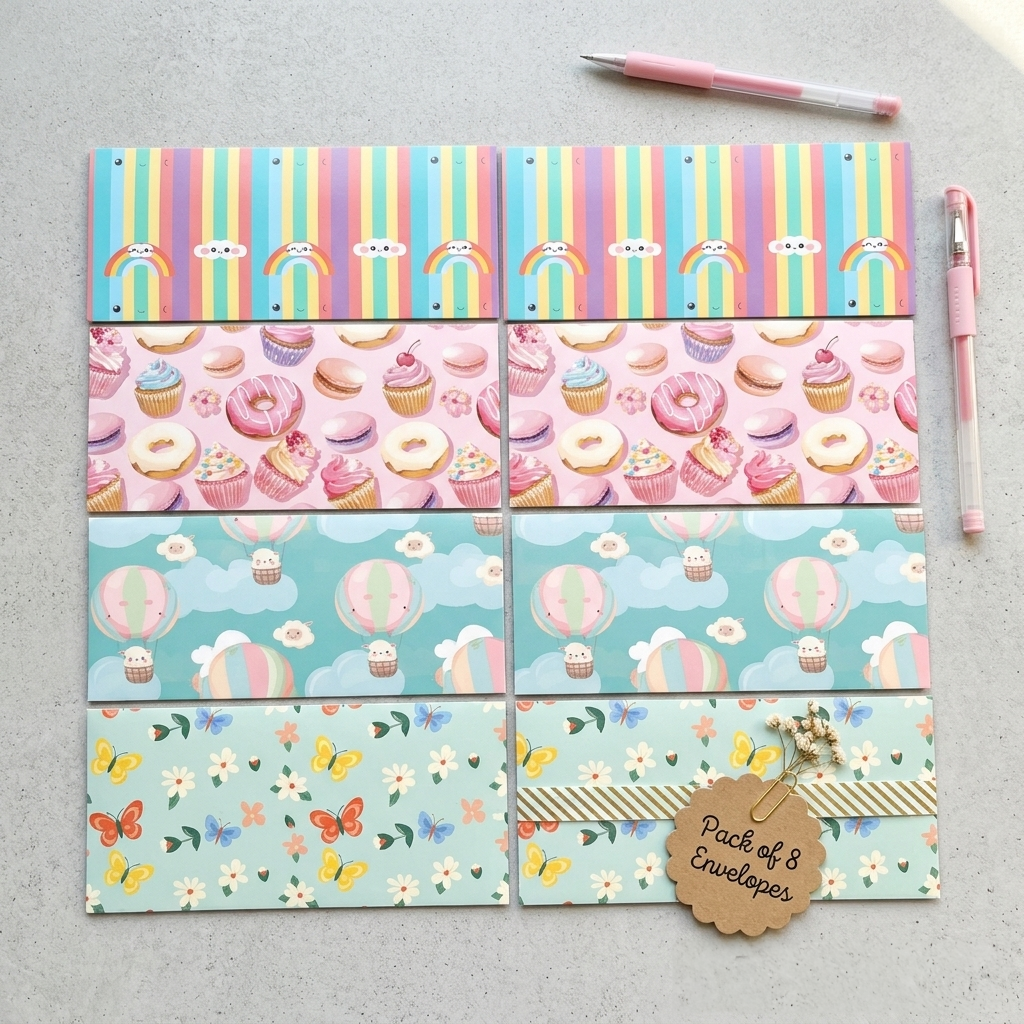 Cute Stuff - Premium Money Envelopes | Adorable & Playful Designs