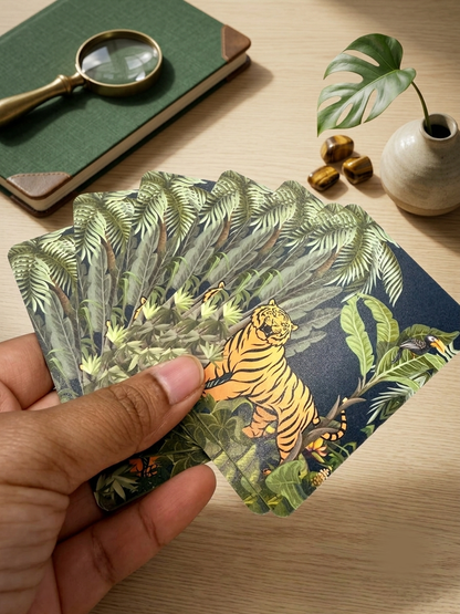 The Royal Bengal Tiger Playing Cards (Tamil) | PaperKaite