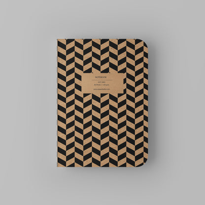 KRAFT PAPER BOOKS - Dot Grid |Structured Series