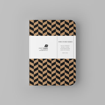 KRAFT PAPER BOOKS - Dot Grid |Structured Series