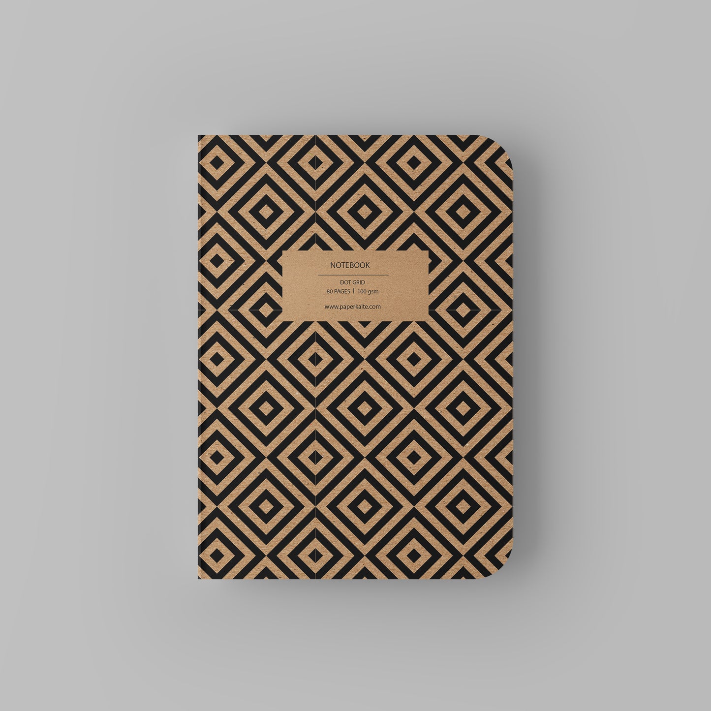KRAFT PAPER BOOKS - Dot Grid |Structured Series