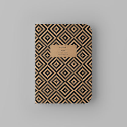 KRAFT PAPER BOOKS - Dot Grid |Structured Series