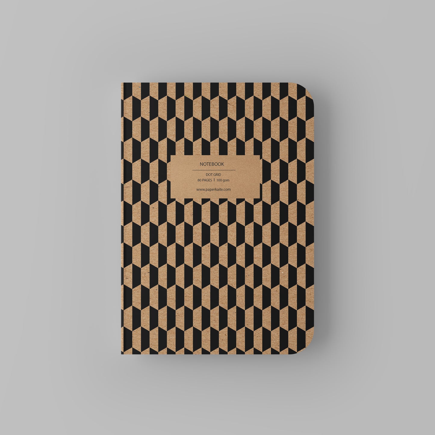 KRAFT PAPER BOOKS - Dot Grid |Structured Series