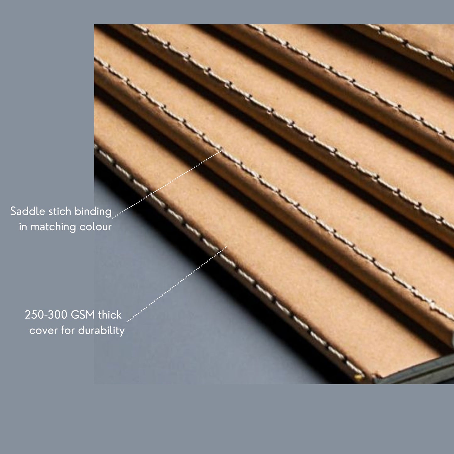 KRAFT PAPER BOOKS - Dot Grid |Structured Series
