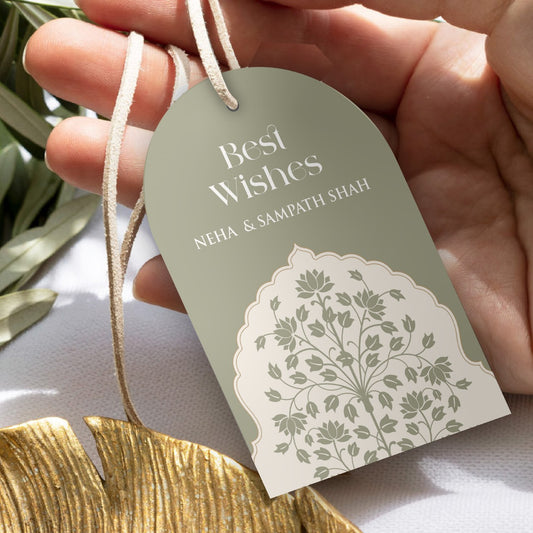 Regal Arches – Customised Ethnic Motif Gift Tags