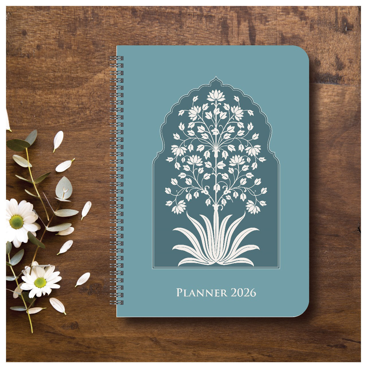 2026 Planner - A5 Size Light Weight Soft Case Weekly Planner (Azure)