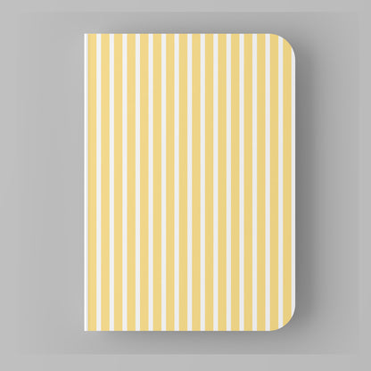 PASTELS - Blank Notebooks| Pack of 4 | A5 Size | 100 GSM Natural Shade Paper | 60 Pages | Opens Flat Lay | Vibrant Designer Prints | Pastel Geometric prints