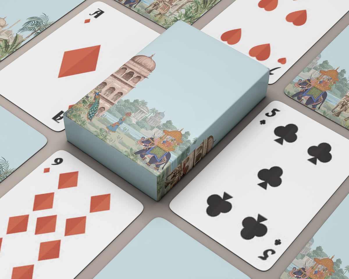 Palace by the Lake Playing Cards (Tamil) | PaperKaite