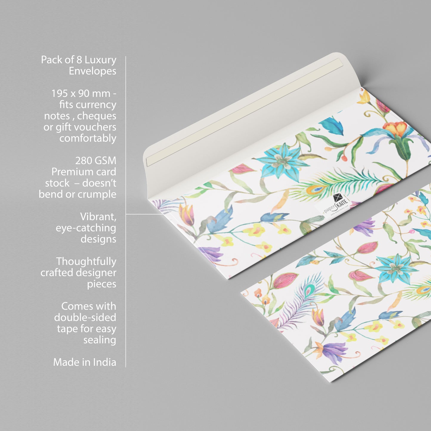 Classic Florals - Premium Money Envelopes | Elegant Vintage Botanical Designs