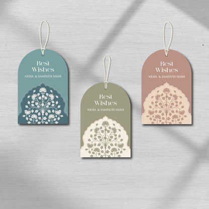 Regal Arches – Customised Ethnic Motif Gift Tags