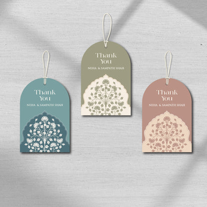 Regal Arches – Customised Ethnic Motif Gift Tags