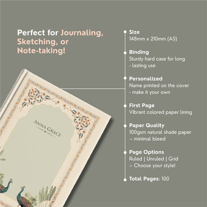 'Jarokha' Customised Diary -A Timeless Personalised Journal