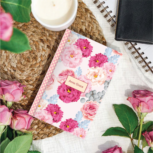 'Blush' Personalized A5 Diary – Premium Customised Journal