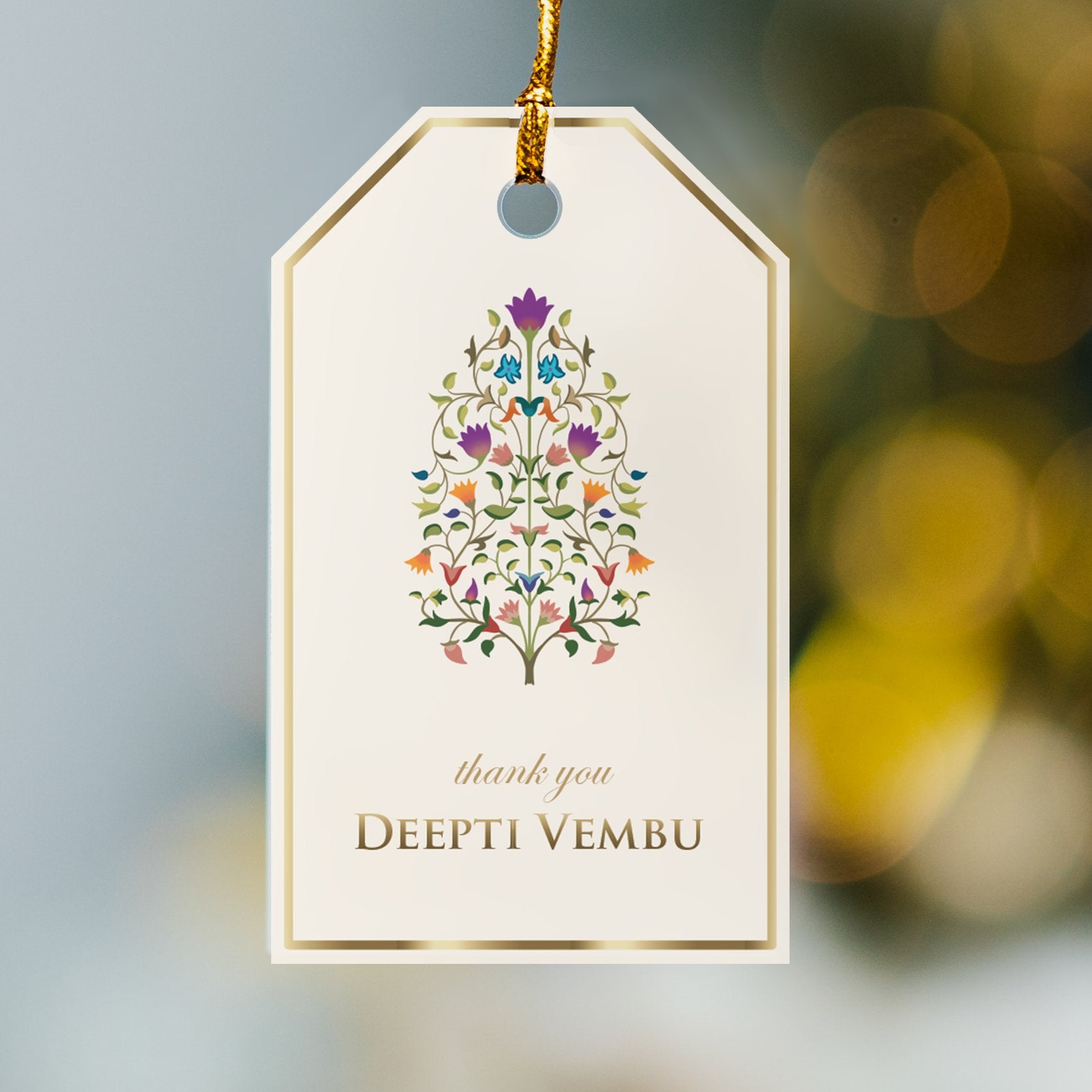 Iniya Customised Gift Tags - PaperKaite