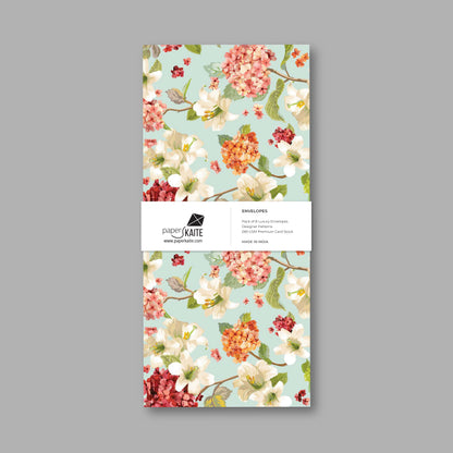 Vibrant Florals - Premium Money Envelopes | Vibrant Botanical Designs